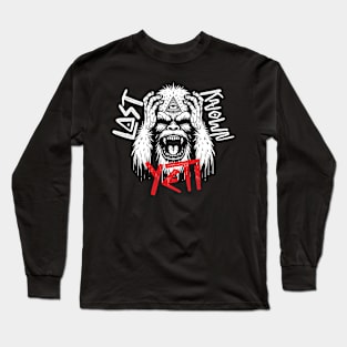 Last Known Yeti - LKY Badge Long Sleeve T-Shirt